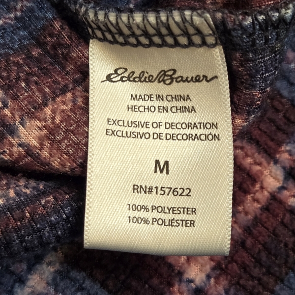 Eddie Bauer Plaid Loungewear Bottoms Bundle Medium - Picture 6 of 10